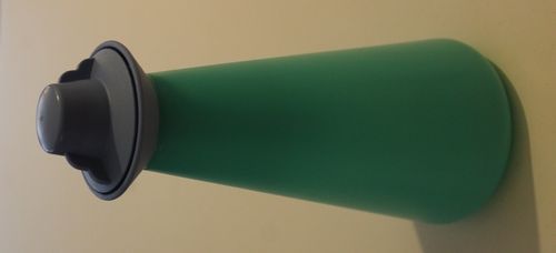 Tupperware Essig-/Öl-Flasche grün-blau