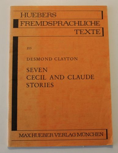 D. Clayton: Seven Cecil and Claude Stories
