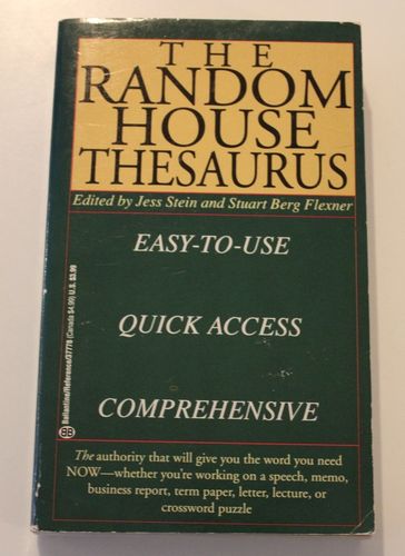 The Random House Thesaurus