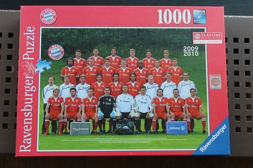 Ravensburger Puzzle "FC Bayern München" 1000 Teile (Premium Puzzle Softclick Technology)