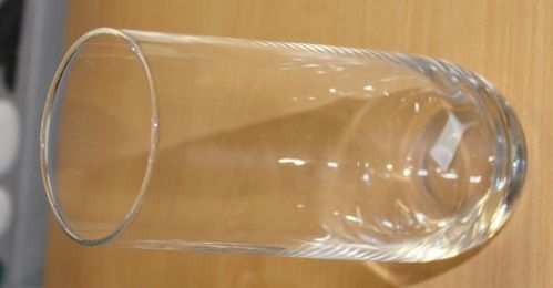 modernes schlankes Wasserglas 0,2 l / Saftglas