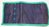 Kinder-Portemonnaie / Jeans-Portemonnaie aus festem Stoff, blau-grün