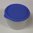 kleine runde Gefrierdose mit blauem Deckel, ca. 0,5 l