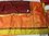 Tischdecke Quilt, rot-gelb-orange 100 x 100
