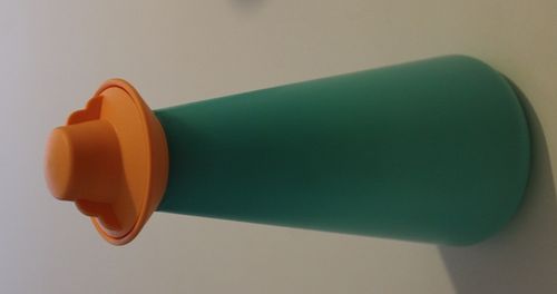 Tupperware Essig-/Öl-Flasche grün-orange