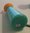 Tupperware Essig-/Öl-Flasche grün-orange