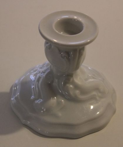 niedriger Porzellan-Kerzenhalter, Hutschenreuther