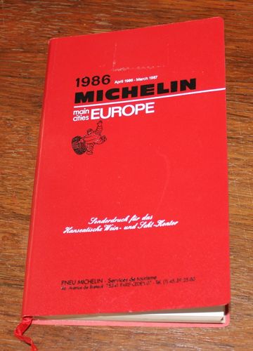 Michelin main cities Europe1986 (April 1986 bis March 1987)