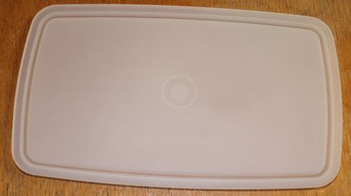 Tupperware: Deckel Brotdose 23 x 13, weiß