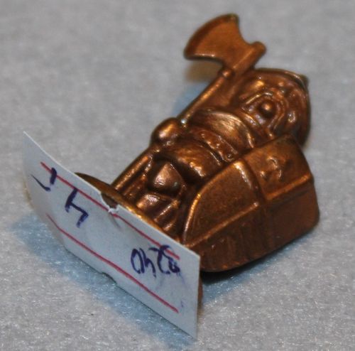 Miniatur-Ritterfigur, Kupfer