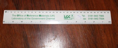 Lineal LGC Zoll / Zentimeter, 30 cm